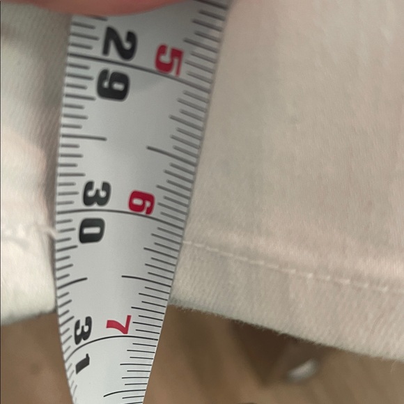 a.n.a High-Rise Flare White Jeans 16 Tall 31” Inseam pockets front and back - Picture 7 of 13